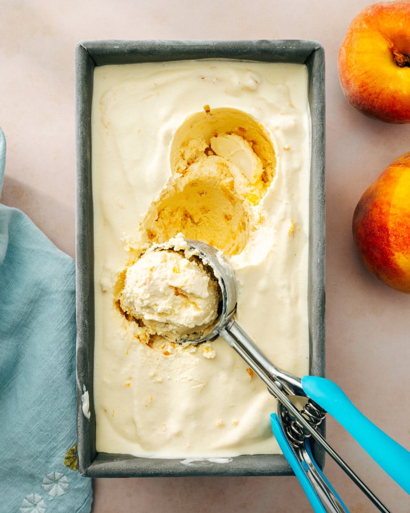 Peach Ice Cream Recipe