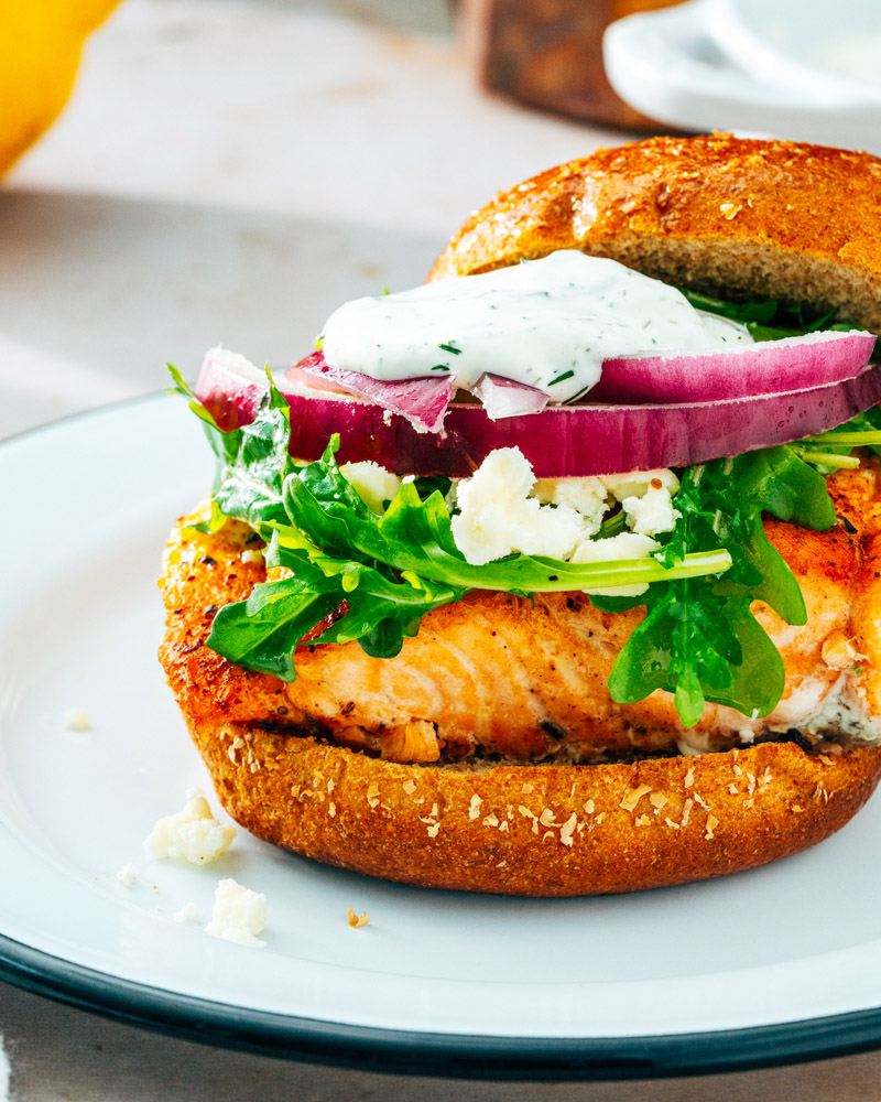 Salmon Sandwich