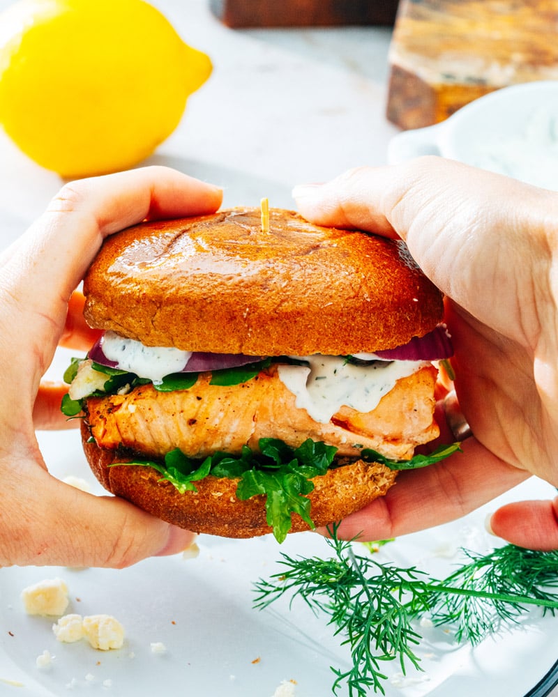 Salmon Sandwich