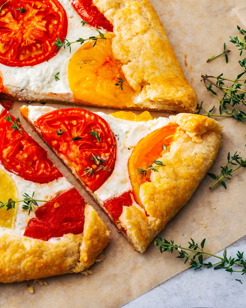 Tomato galette