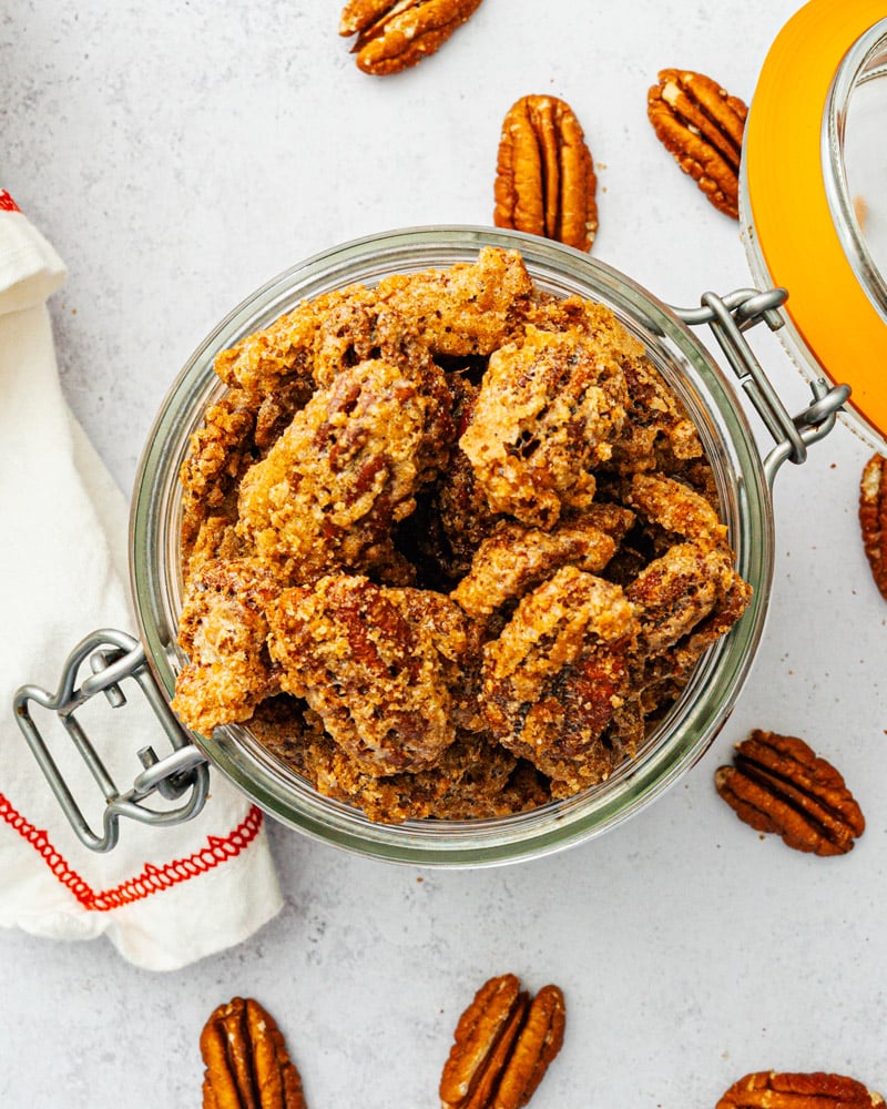 Candied pecans recipe