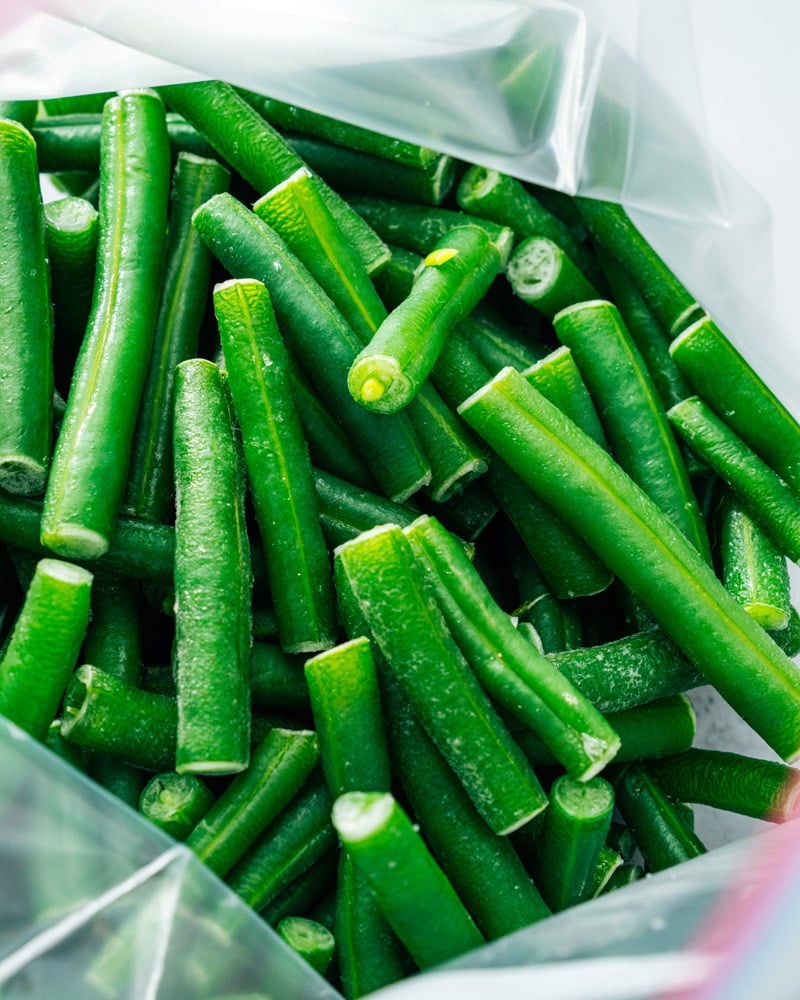 How to freeze green beans