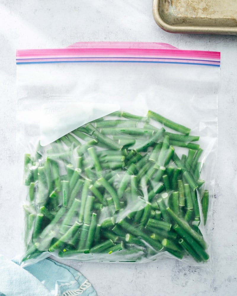 How to freeze fresh green beans