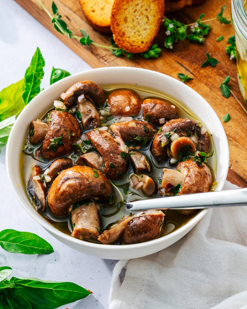 Marinated Mushrooms