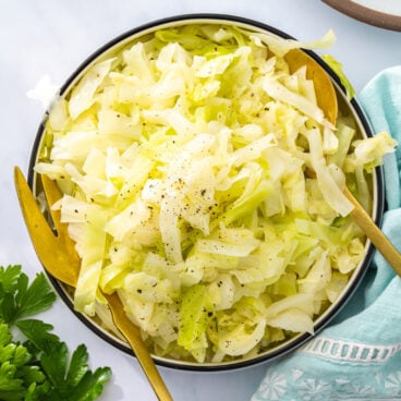 Steamed cabbage