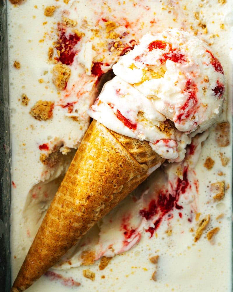 Strawberry Cheesecake Ice Cream