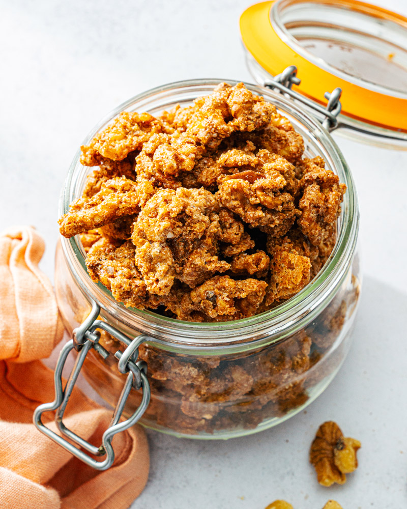 Candied walnuts