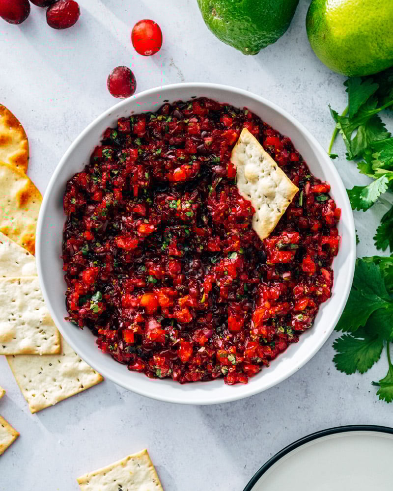 Cranberry salsa