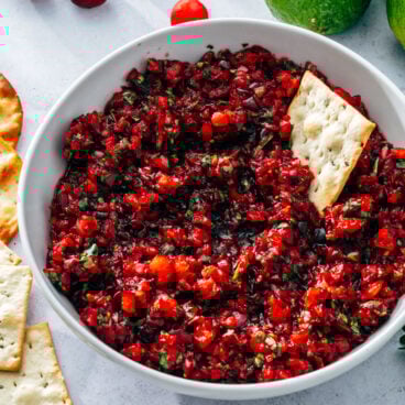 Cranberry salsa