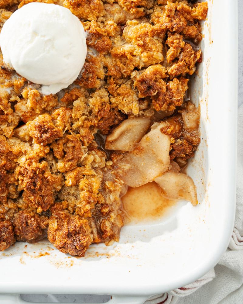 Gluten-free apple crisp