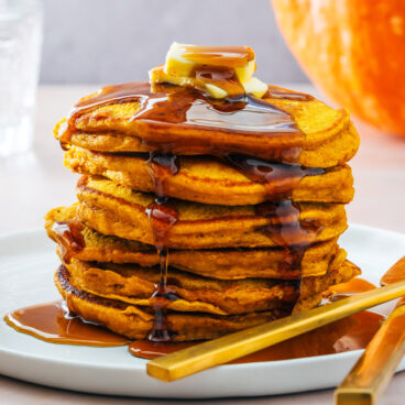 Pumpkin pancakes