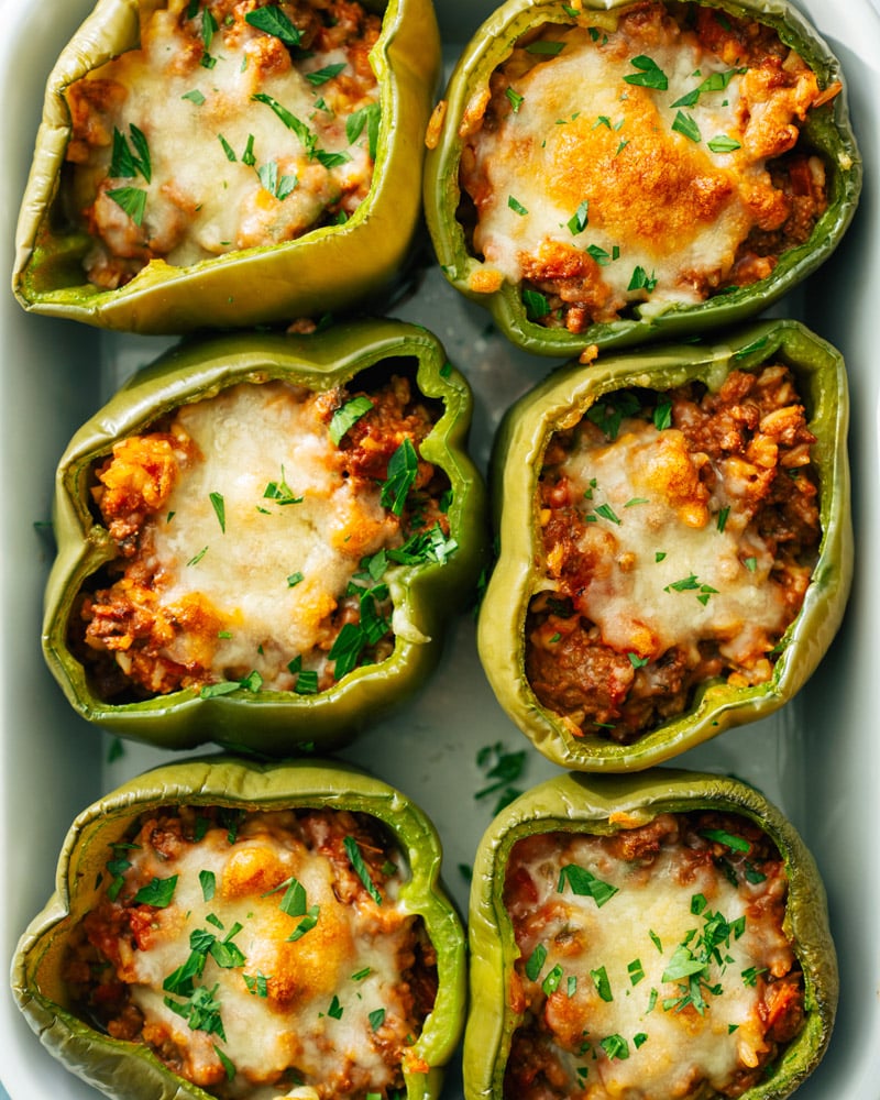 Stuffed Green Peppers