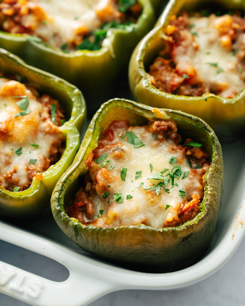 Stuffed Green Peppers