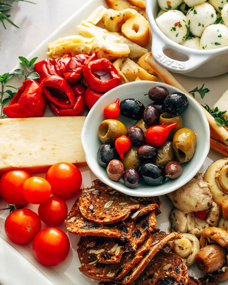 Antipasto platter