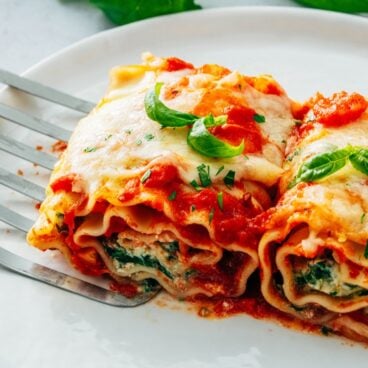 Lasagna roll ups