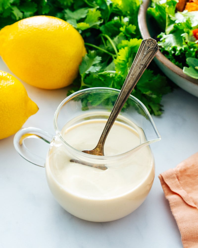 Lemon tahini dressing