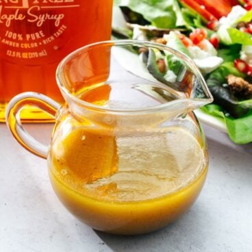 Maple vinaigrette