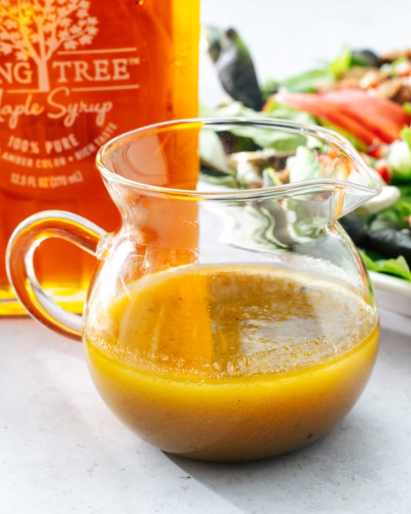 Maple vinaigrette