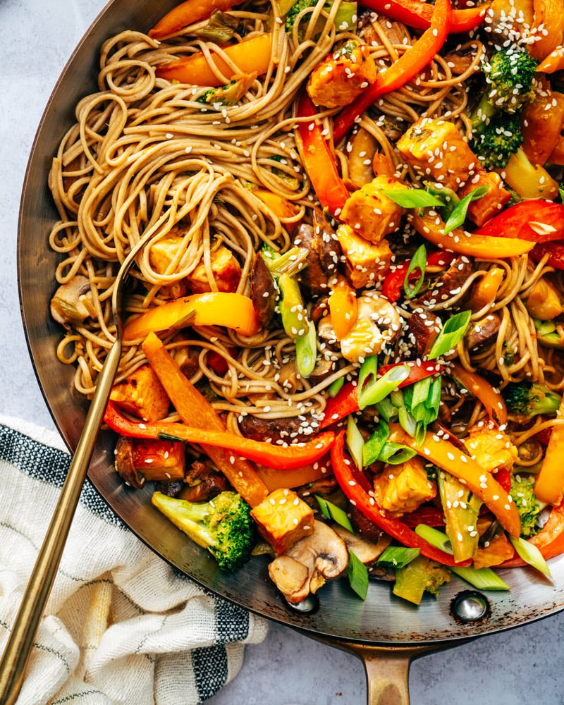 Vegan stir fry