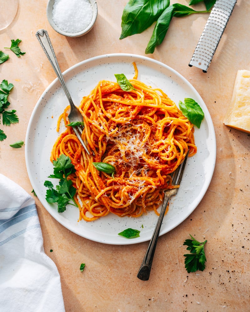 Spaghetti pomodoro