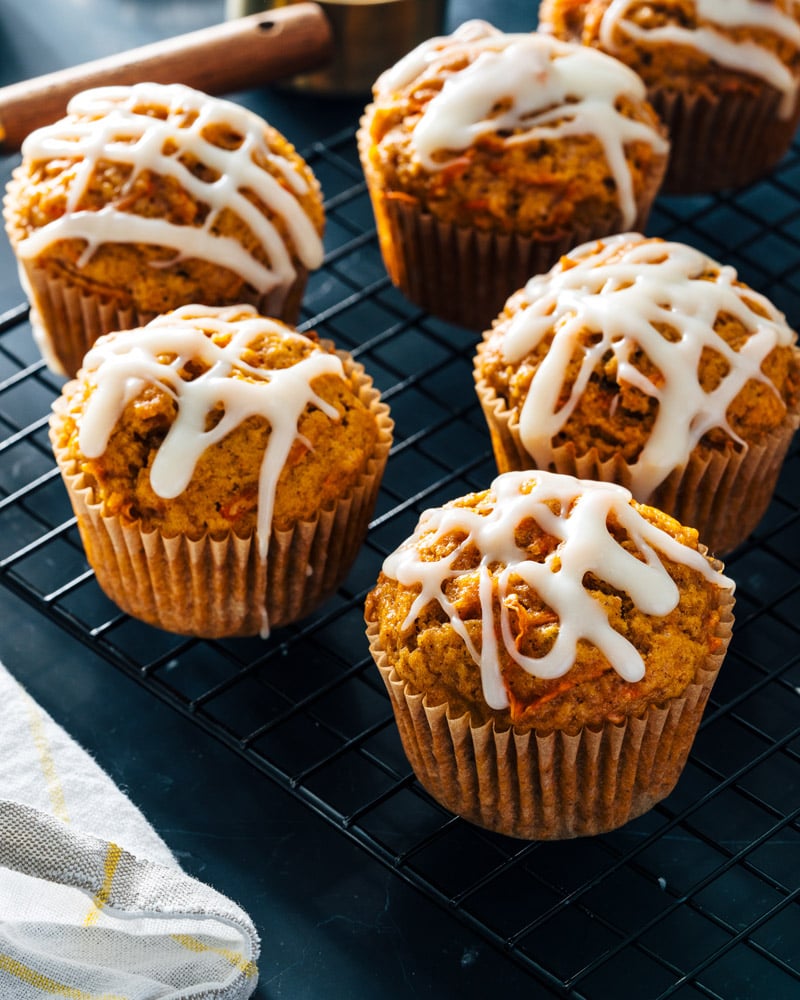 Carrot cake muffins