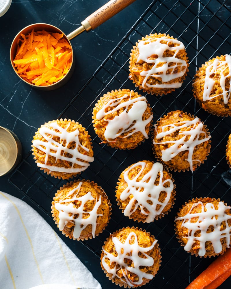 Carrot cake muffins
