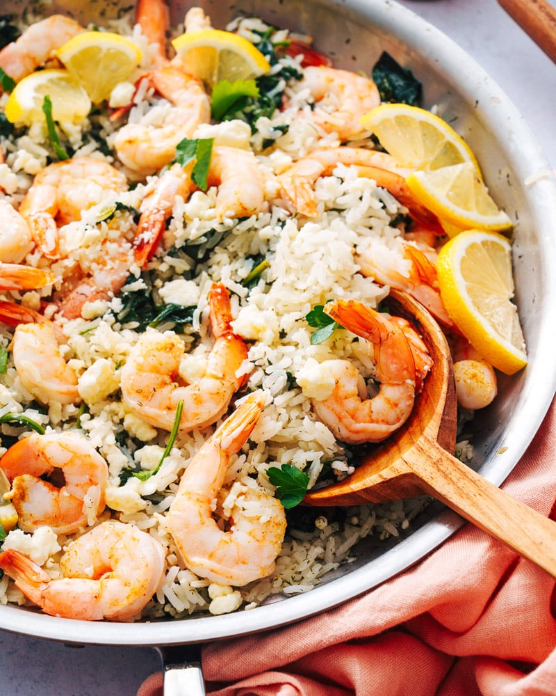 Shrimp and rice recipe