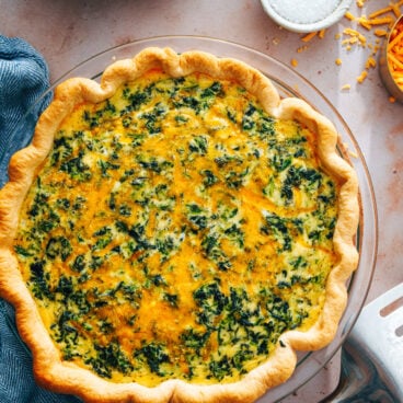 Spinach Quiche