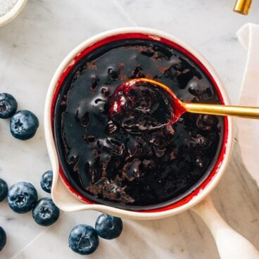 Blueberry syrup