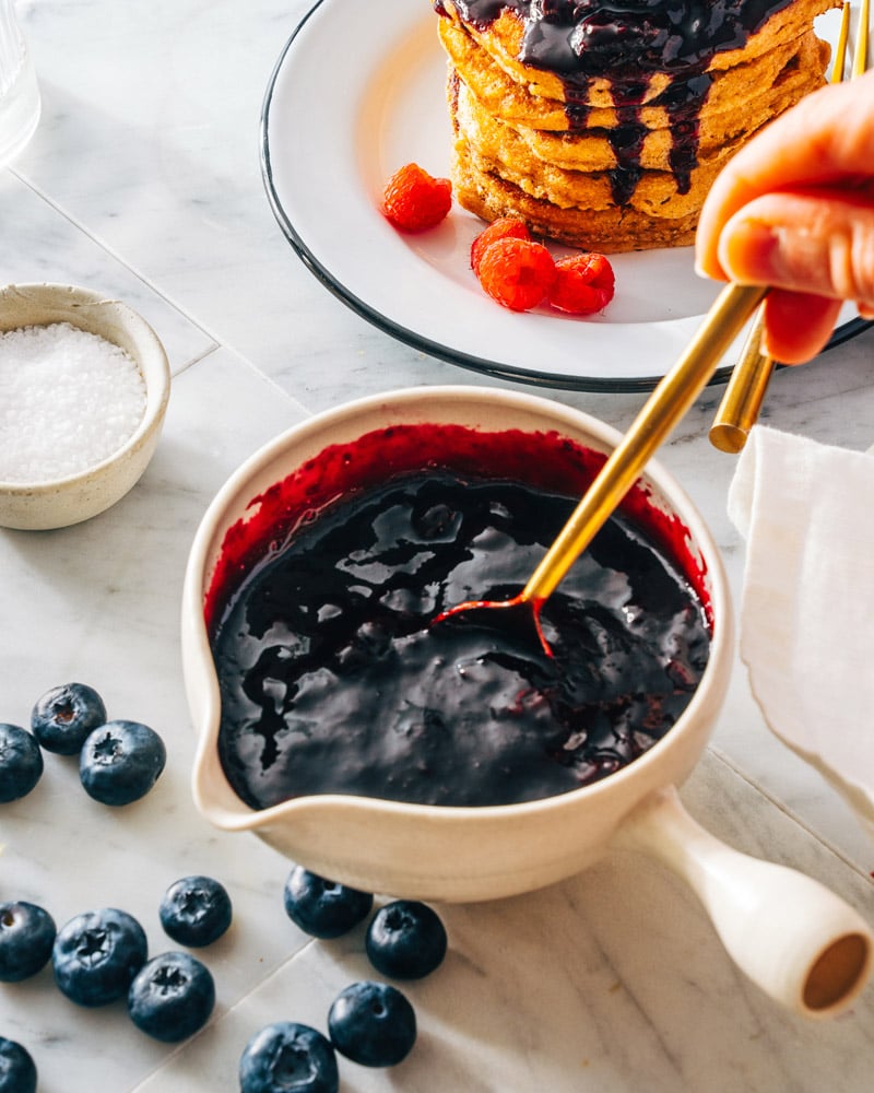 Blueberry syrup recipe