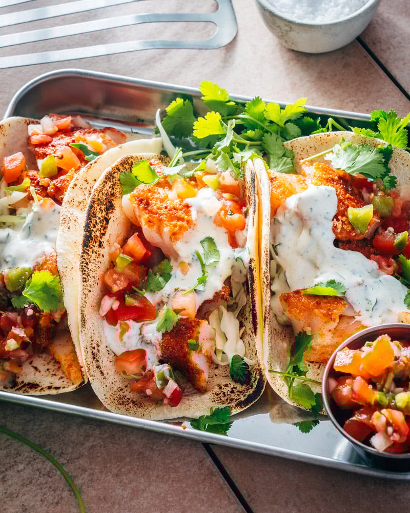 Fish taco recipe cod