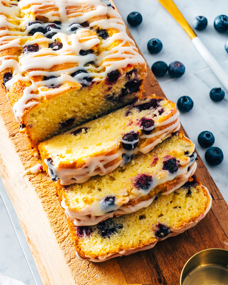 Lemon blueberry bread recipe