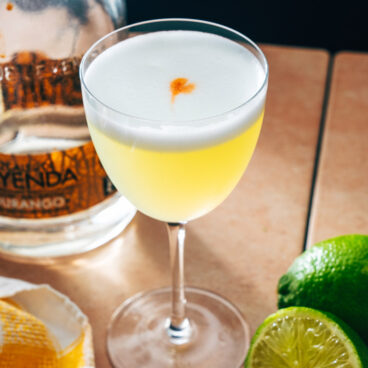 Mezcal sour