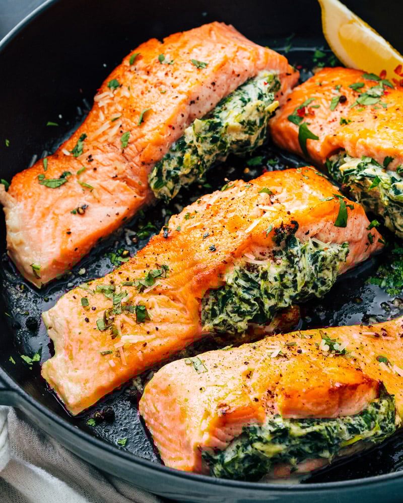 Stuffed Salmon