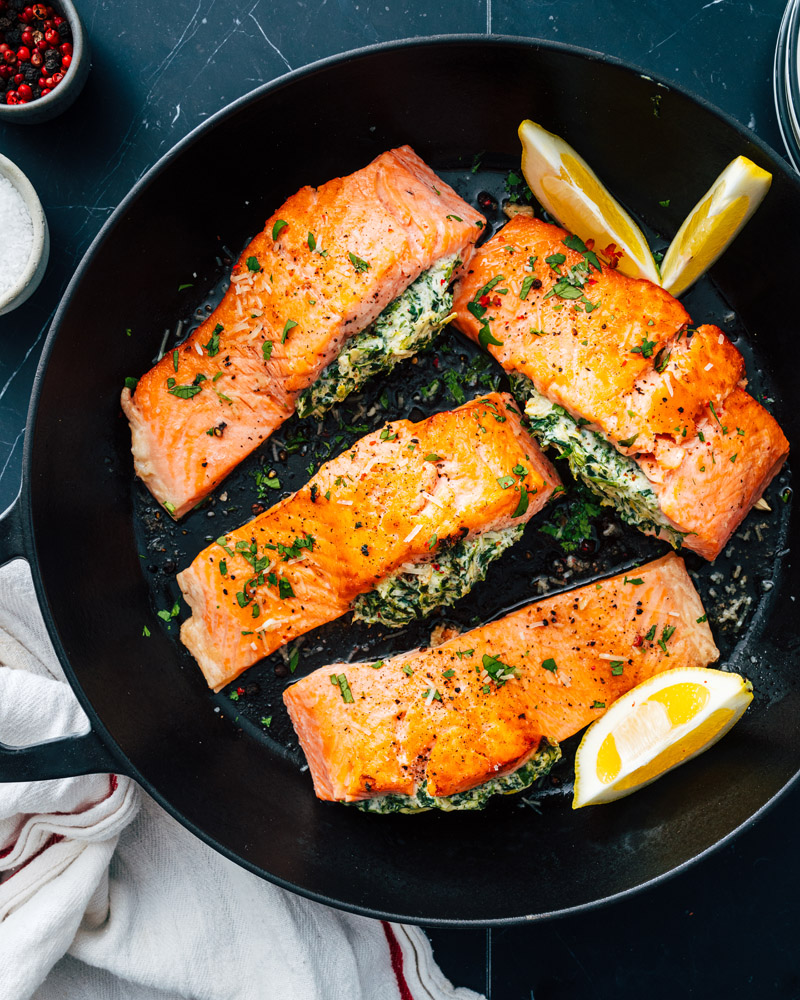 Stuffed Salmon