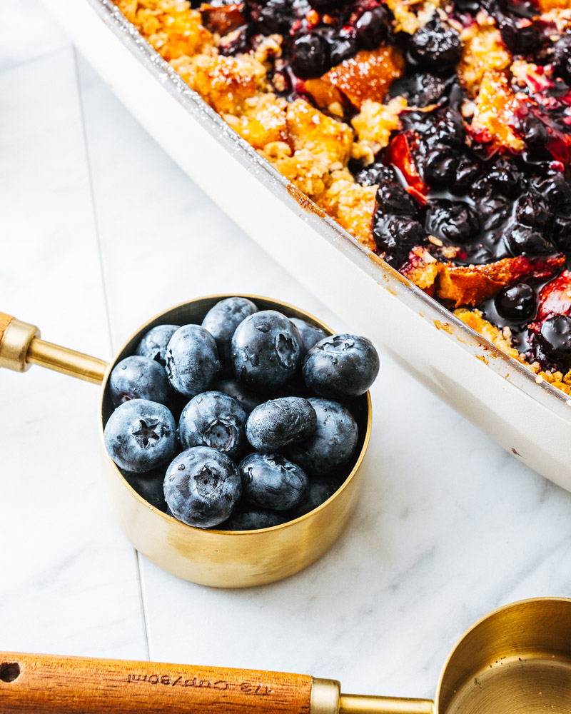 Blueberry French Toast Casserole