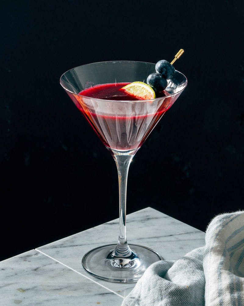 Blueberry martini recipe