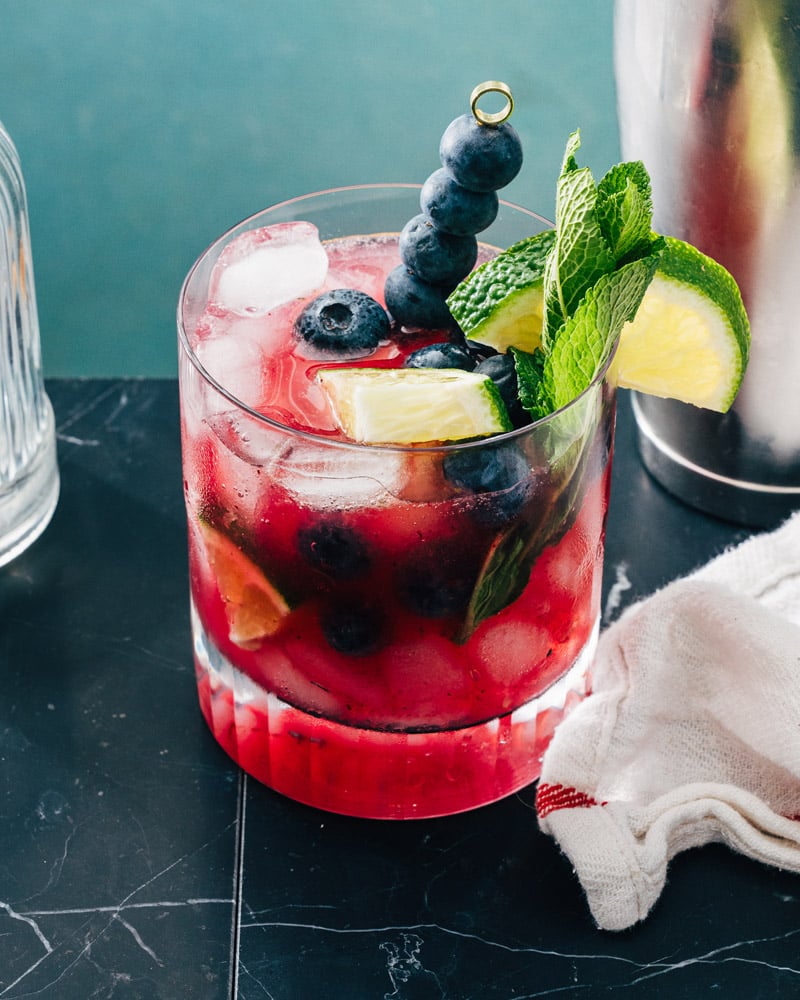 Blueberry vodka