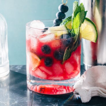 Blueberry vodka