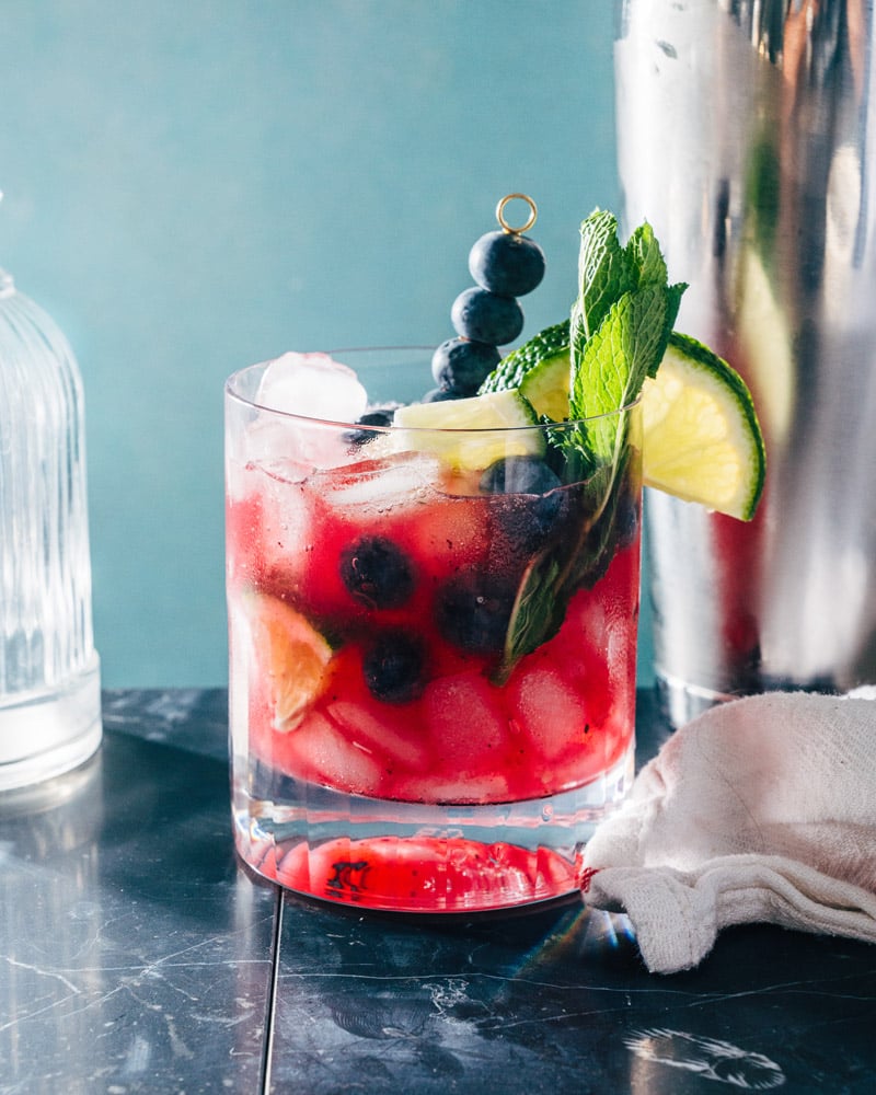 Blueberry vodka