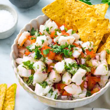 Shrimp ceviche