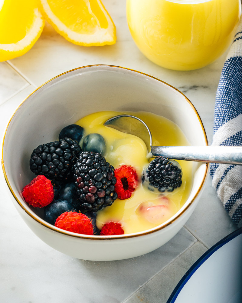 Lemon curd recipe