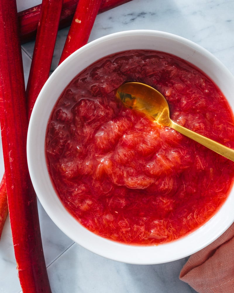 Rhubarb sauce