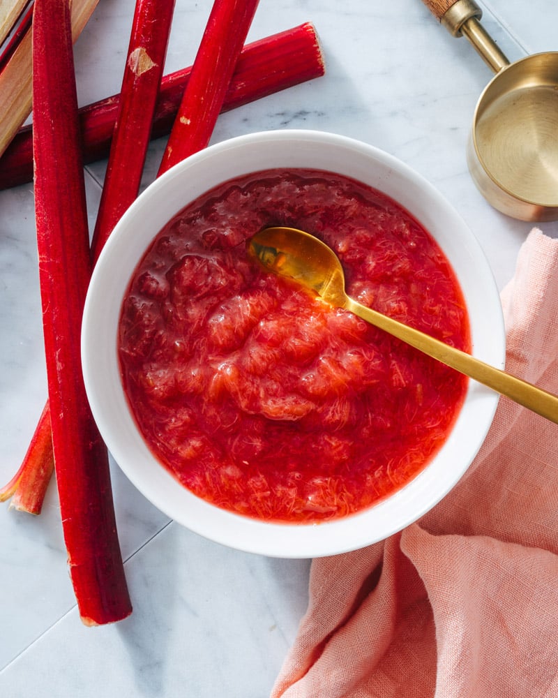Rhubarb sauce