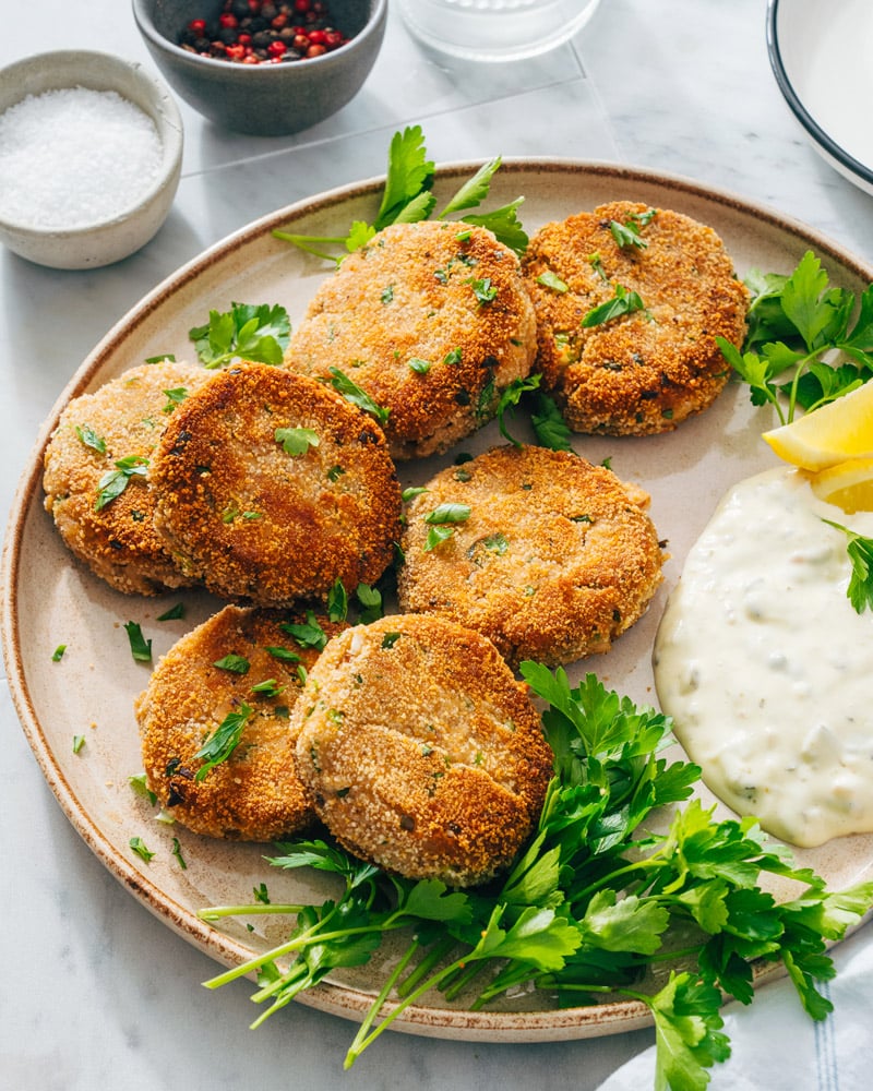Salmon croquettes