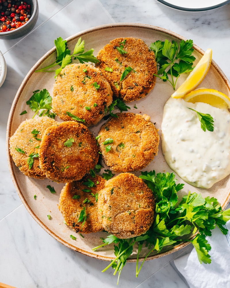 Salmon croquettes