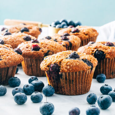 Banana Blueberry Muffins