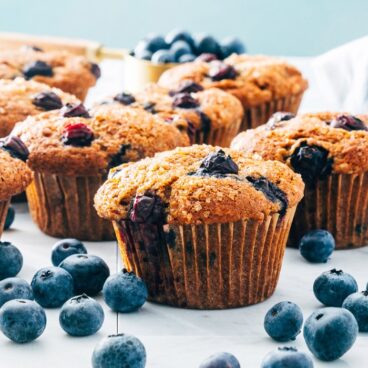 Banana Blueberry Muffins