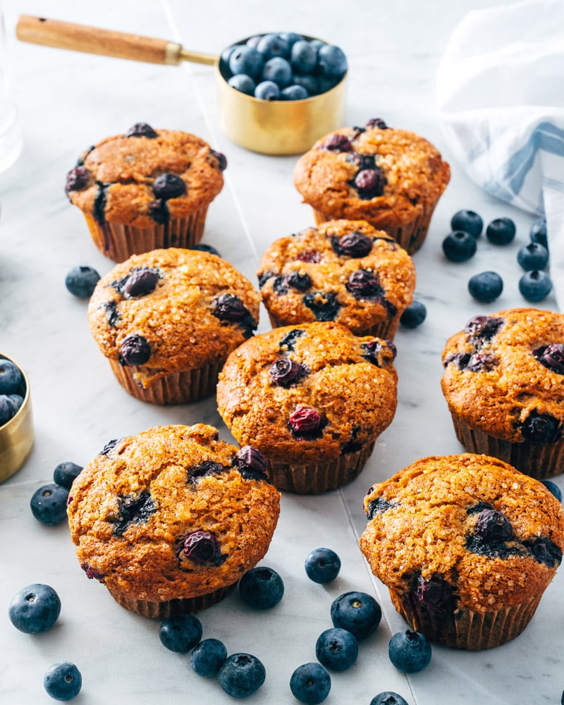Blueberry Banana Muffins