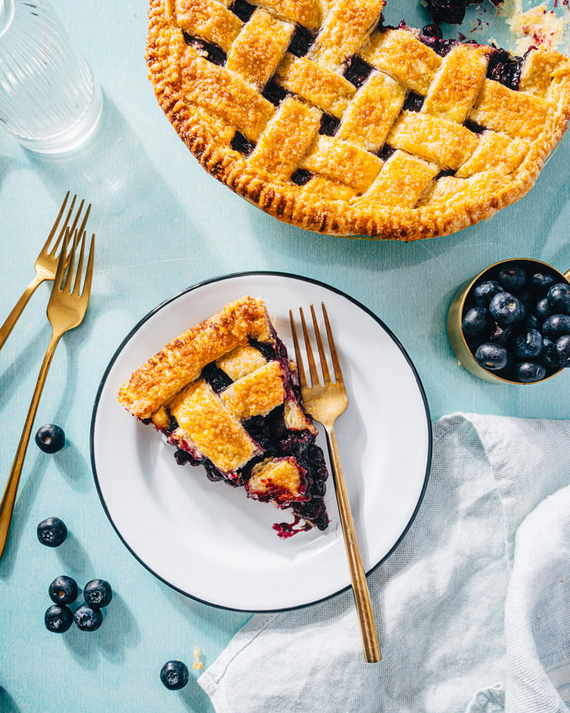 Blueberry pie
